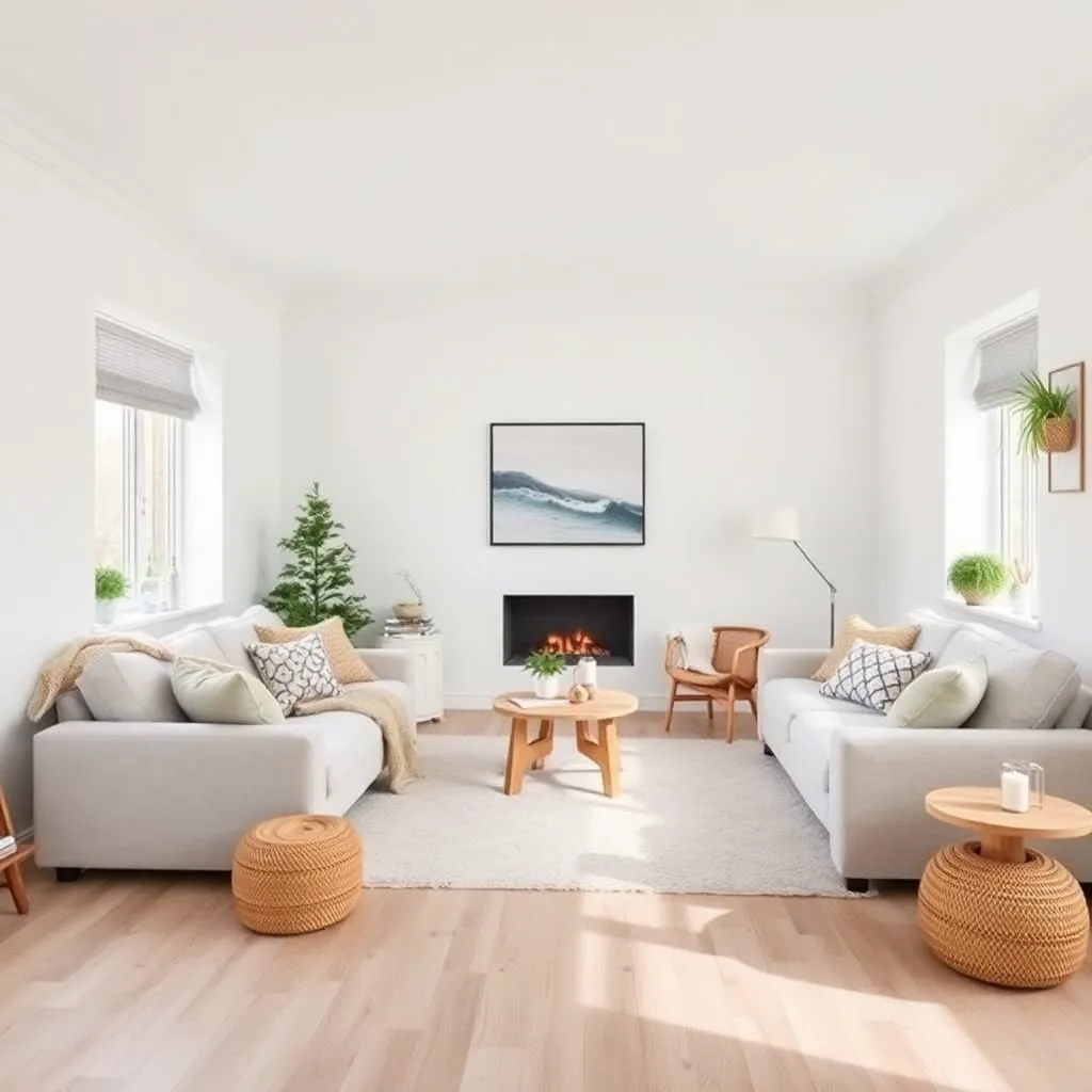 Scandinavian interior design style - AI generated room by DecorAI